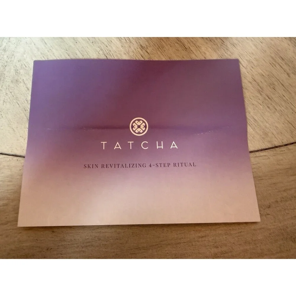 Tatcha camellia cleansing